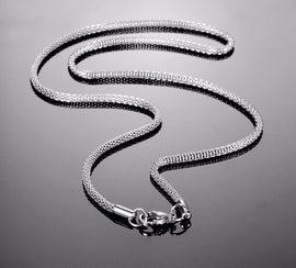 Stainless Steel Mesh Chain Necklace