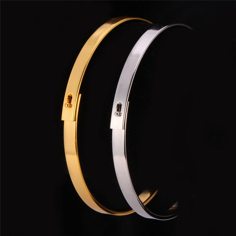 Gold/Silver Simple Bangle